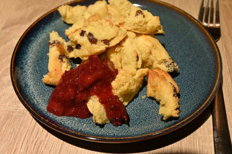 Kaiserschmarren, very österreichisch.